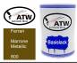 Preview: Ferrari, Marrone Metallic, 800: 500ml Lackdose, von ATW Autoteile West.